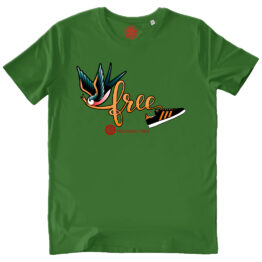 T-SHIRT UNISEX - Free Fresh green