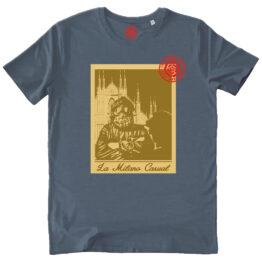 T-SHIRT UNISEX - La Milano Casual Dyed Blue