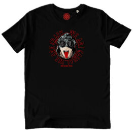 T-SHIRT UNISEX - CASUAL CRAZY black